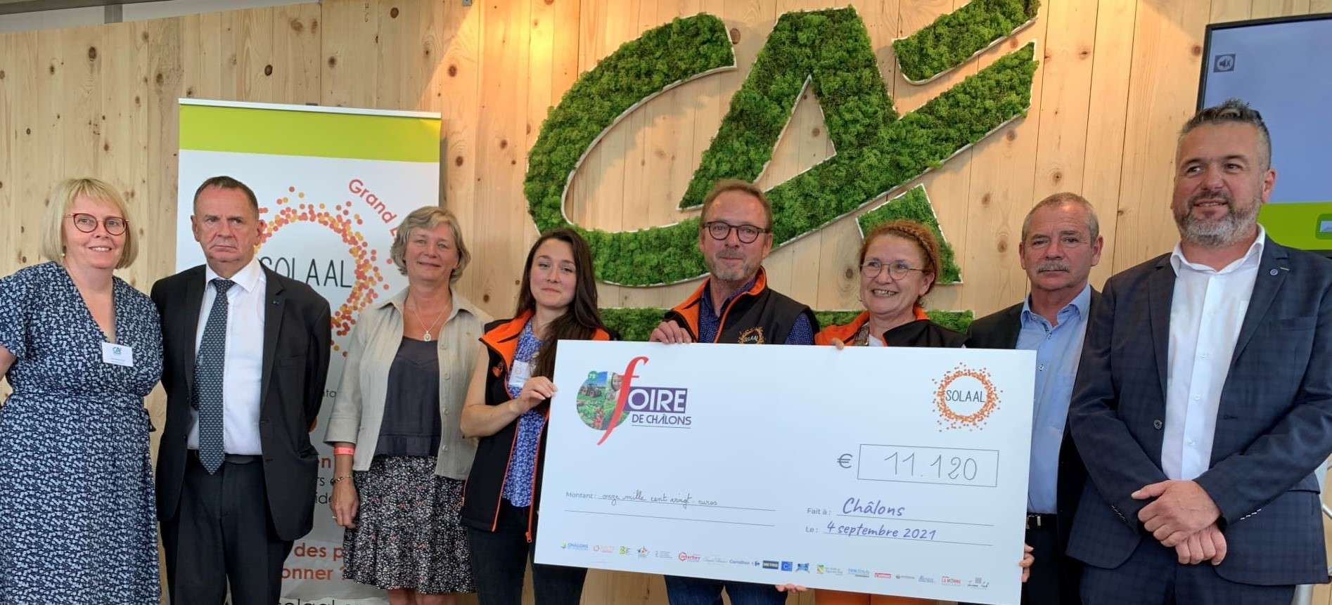  SOLAAL foire de chalons stand crédit agricole du nord est ok