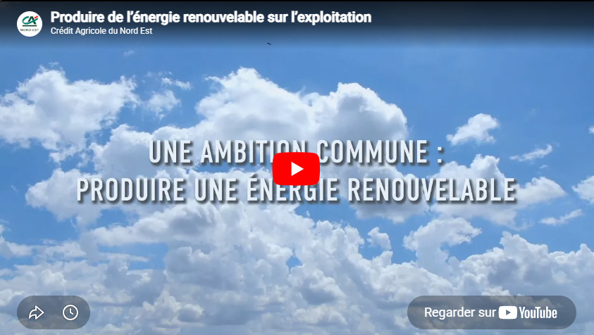 produire de l energie renouvelable sur l exploitation video
