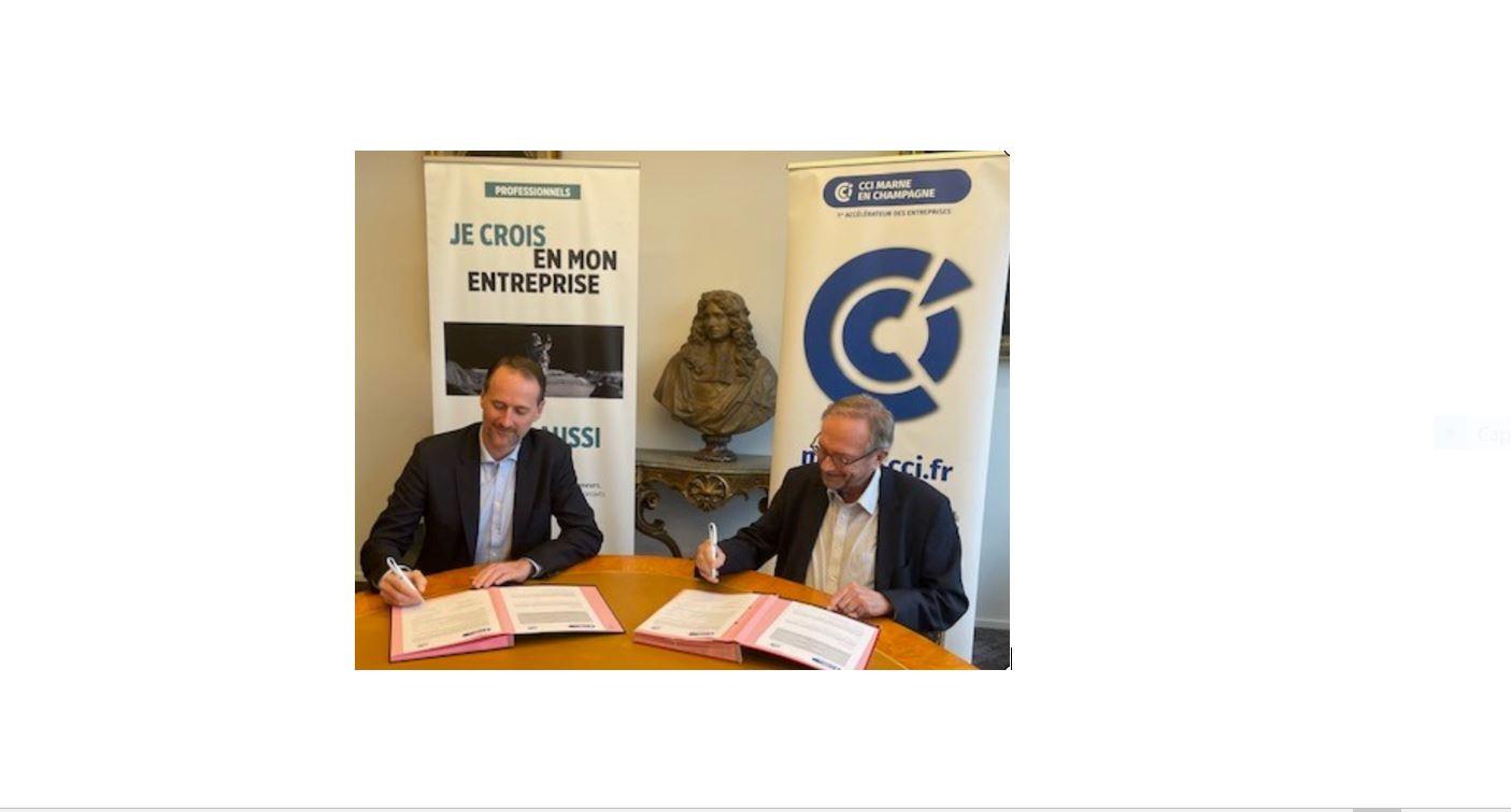 /communiques/covers/ signature de convention CCI Marne en Champagne Credit Agricole du Nord Est 