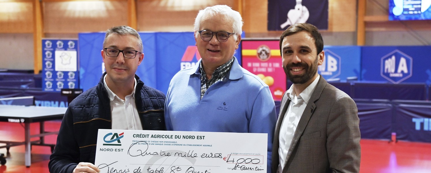 4 000 euros pour le tennis de table de saint quentin d6a7b673