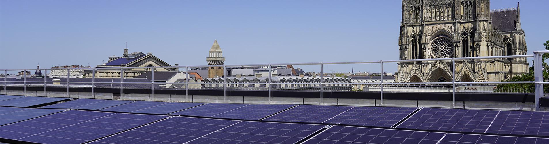 Le Crédit Agricole du Nord Est équipe son siège social de panneaux photovoltaïques