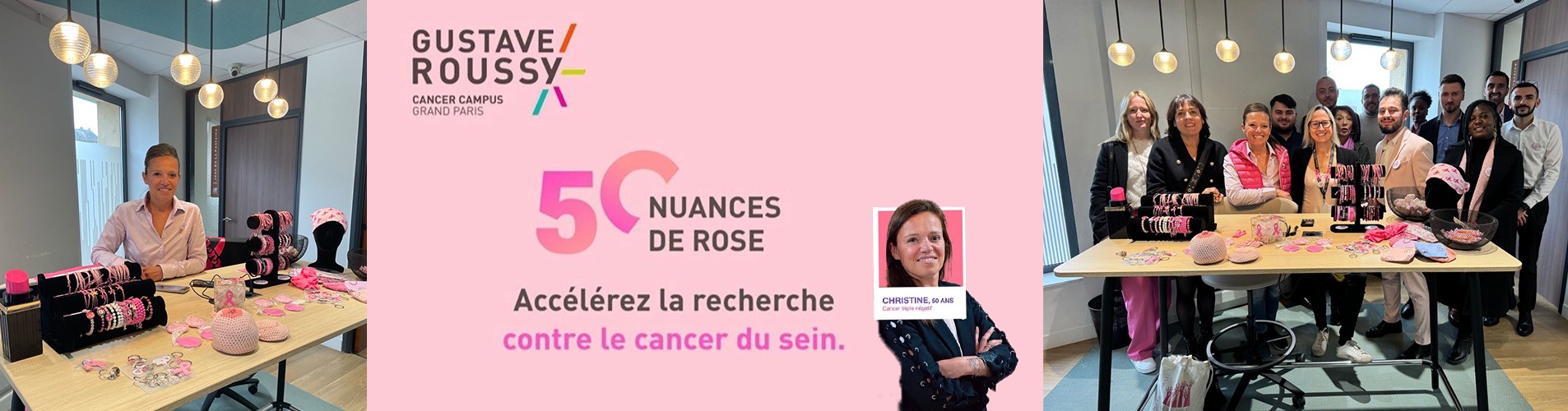 Octobre rose, Le Crédit Agricole du Nord Est accueille l’association Soleil Rose