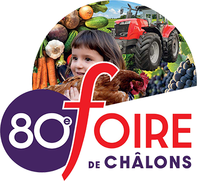 logo 80 eme foire de chalons